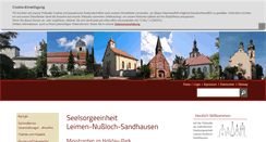 Desktop Screenshot of kath-am-leimbach.de
